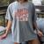 Anti Social Moms Club On Back Retro Introvert Unsociable Women's Comfort Colors T-Shirt Gray Anti Social Moms Club On Back Retro Introvert Unsociable Women's Comfort Colors T-Shirt Gray
