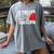 Antisocial Keep Away Sarcastic Bad Attitude Introvert Women's Comfort Colors T-Shirt Gray