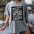 Anxiety Awkward Dark Humor Quote Introverts Sarcastic Women's Comfort Colors T-Shirt Gray