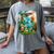 Aqua In The Skies Frutiger Aero Women's Comfort Colors T-Shirt Gray Aqua In The Skies Frutiger Aero Women's Comfort Colors T-Shirt Gray