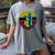 Arcade Game Machine Nostalgia Retro Gamer 80s 90s Women's Comfort Colors T-Shirt Gray