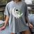 Astronaut Reading Book To Alien Moon Space Book Lover Men Women's Comfort Colors T-Shirt Gray