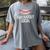 Awkwardly Social Socially Awkward Anxious Introverts Women's Comfort Colors T-Shirt Gray