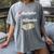 Bachelor Graduation Women's Comfort Colors T-Shirt Gray