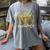 Bachelor Of Science Psychology Graduation Women's Comfort Colors T-Shirt Gray