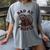 Bad At People Ferret Introvert Saying Slogan Tee Women's Comfort Colors T-Shirt Gray