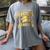 This Badass Has a Masters Degree College Graduation Women's Comfort Colors T-Shirt Gray
