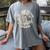 Banned Book Reading Bookish You Had Me At Trigger Warning Women's Comfort Colors T-Shirt Gray