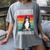 Bernedoodle Dog Introvert Bernedoodle Women's Comfort Colors T-Shirt Gray
