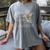 You Bet Giraffe I Graduated Graduation Gift Women's Comfort Colors T-Shirt Gray