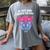 Bi Shy And Ready To Cry Bisexual Introvert Bi Pride Women's Comfort Colors T-Shirt Gray