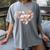 Big Book And Fall Heart Women's Comfort Colors T-Shirt Gray