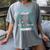 Big Piece Of My Heart Live Heaven In Memory Of My Mom Best Women's Comfort Colors T-Shirt Gray