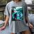 Bigfoot Sasquatch Loch Ness Monster Introvert Bruh Women's Comfort Colors T-Shirt Gray