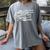 Boho Book Just A Girl Who Loves Books And Coffee Women's Comfort Colors T-Shirt Gray
