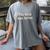 The Book Was Better Distressed Grunge Minimalist Text Premium Women's Comfort Colors T-Shirt Gray