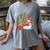Book Christmas Tree Bookworm Gingerbread Man Snowman Reading Women's Comfort Colors T-Shirt Gray Book Christmas Tree Bookworm Gingerbread Man Snowman Reading Women's Comfort Colors T-Shirt Gray