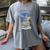 A Book A Day Keeps Reality Away Premium Tri-Blend Women's Comfort Colors T-Shirt Gray