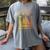 Book Dragon Not Book Worm Premium Women's Comfort Colors T-Shirt Gray