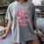 Book Fair Vibes School Librarian Retro 70s Reading Bookworm Women's Comfort Colors T-Shirt Gray