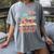 Book Girl Summer Book Reading Retro Sunset Women's Comfort Colors T-Shirt Gray
