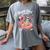 Book Girl Summer Skeleton Reading Books Lovers Beach Women's Comfort Colors T-Shirt Gray