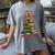 Book Lover Christmas Tree I Have No Shelf Control Women's Comfort Colors T-Shirt Gray