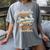 Book Lover Emotionally Attached To Fictional Characters Women's Comfort Colors T-Shirt Gray