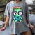 Book Lover Frankenstein's Monster With Reading Glasses Women's Comfort Colors T-Shirt Gray