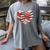 Book Lover Heart Shape Reading Librarian Valentine Men Women Women's Comfort Colors T-Shirt Gray