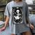 Book Lover The Reader Tarot Card Skeleton Reading Women's Comfort Colors T-Shirt Gray Book Lover The Reader Tarot Card Skeleton Reading Women's Comfort Colors T-Shirt Gray