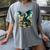 Book Lover Reading Fantasy Dragon Women's Comfort Colors T-Shirt Gray