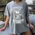 Book Readers Society Dark Romance Fantasy Bookworm Women's Comfort Colors T-Shirt Gray
