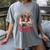 All Booked For Christmas Dragon Women's Comfort Colors T-Shirt Gray All Booked For Christmas Dragon Women's Comfort Colors T-Shirt Gray