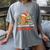 All Booked For Christmas Gingerbread Christmas Tree Book Kid Women's Comfort Colors T-Shirt Gray