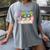 All Booked For Summer Reading Beach Floral Bookish Book Girl Women's Comfort Colors T-Shirt Gray