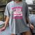 All Booked For Valentines Book Reading Coquette Bow Women's Comfort Colors T-Shirt Gray