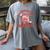 All Booked For Valentines Bow Heart Book Lover Valentine Day Women's Comfort Colors T-Shirt Gray