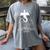 Bookish Dragon Book Club Reading Its Too Nonfictiony Outside Women's Comfort Colors T-Shirt Gray Bookish Dragon Book Club Reading Its Too Nonfictiony Outside Women's Comfort Colors T-Shirt Gray