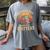 Bookmarks Are For Quitters Reading Book Lovers Women's Comfort Colors T-Shirt Gray