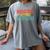 Books Helping Introverts I Introvert Women's Comfort Colors T-Shirt Gray