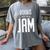Books Are My Jam Graphic For Introverts Women's Comfort Colors T-Shirt Gray