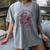 Books A Well-Read Woman Is A Dangerous Creature Women Premium Tri-Blend Women's Comfort Colors T-Shirt Gray