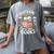 Bookworm Just A Girl Who Loves Books Women's Comfort Colors T-Shirt Gray
