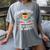 Bookworm Tees Drink Coffee Read Books Be Happy Women's Comfort Colors T-Shirt Gray