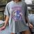 Bookwyrm Just a Girl Who Loves Dragons Books Dragon Reader Women's Comfort Colors T-Shirt Gray