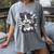 Border Collie Dog Lover Cute Anime School Graduation Men Women Kids Women's Comfort Colors T-Shirt Gray