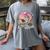 Born To Read Book Forced To Read Emails Skeleton Women's Comfort Colors T-Shirt Gray