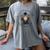 Boys Girls Kindergarten Graduate Sloth Graduation Cap Women's Comfort Colors T-Shirt Gray
