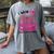 Breast Cancer Wings Shirt I Wear Pink In Memory Of My Mom Women's Comfort Colors T-Shirt Gray Breast Cancer Wings Shirt I Wear Pink In Memory Of My Mom Women's Comfort Colors T-Shirt Gray